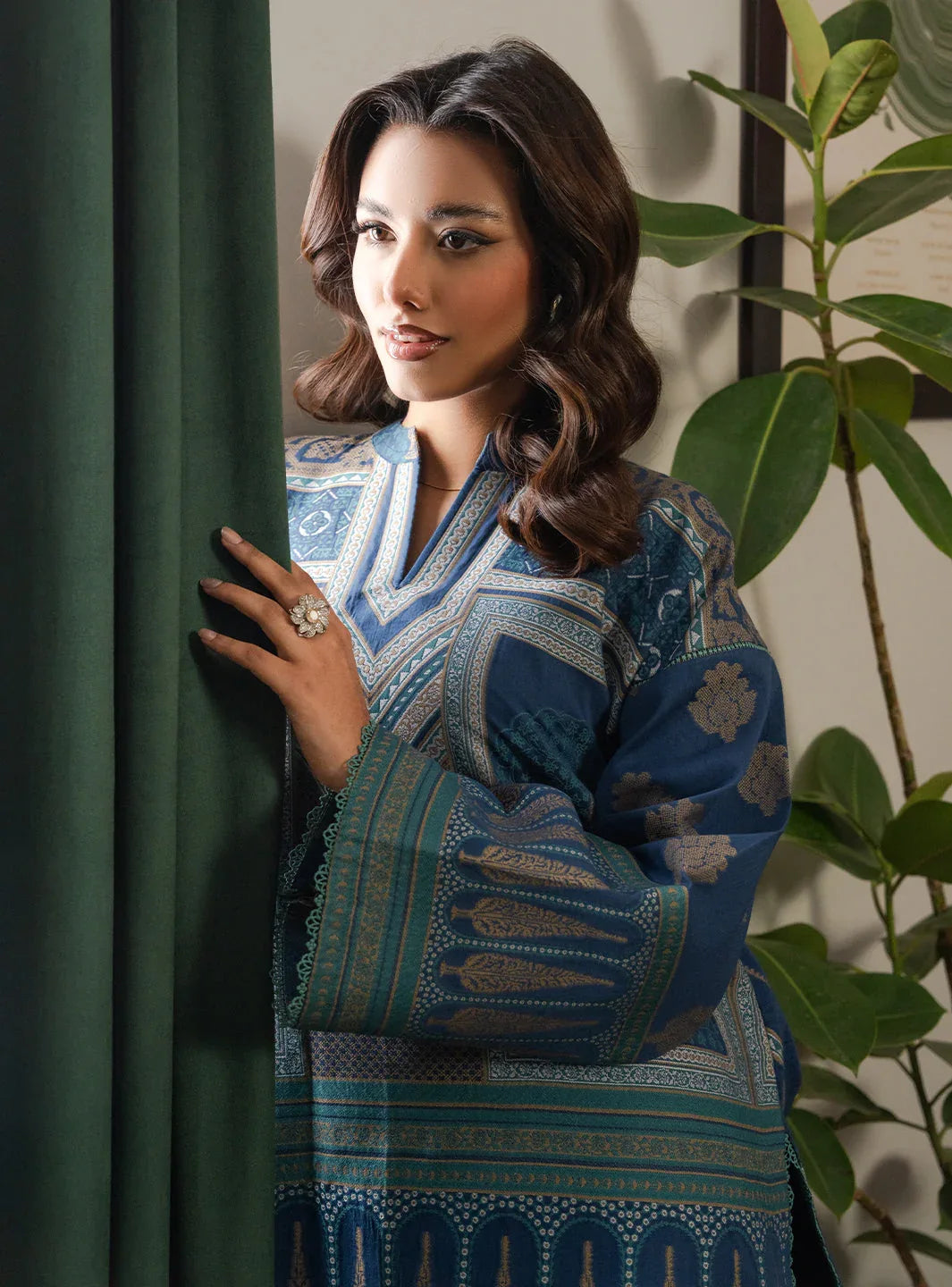 Faiza Faisal | Lumiere Pret | AZURE - Aqsa Fabrics