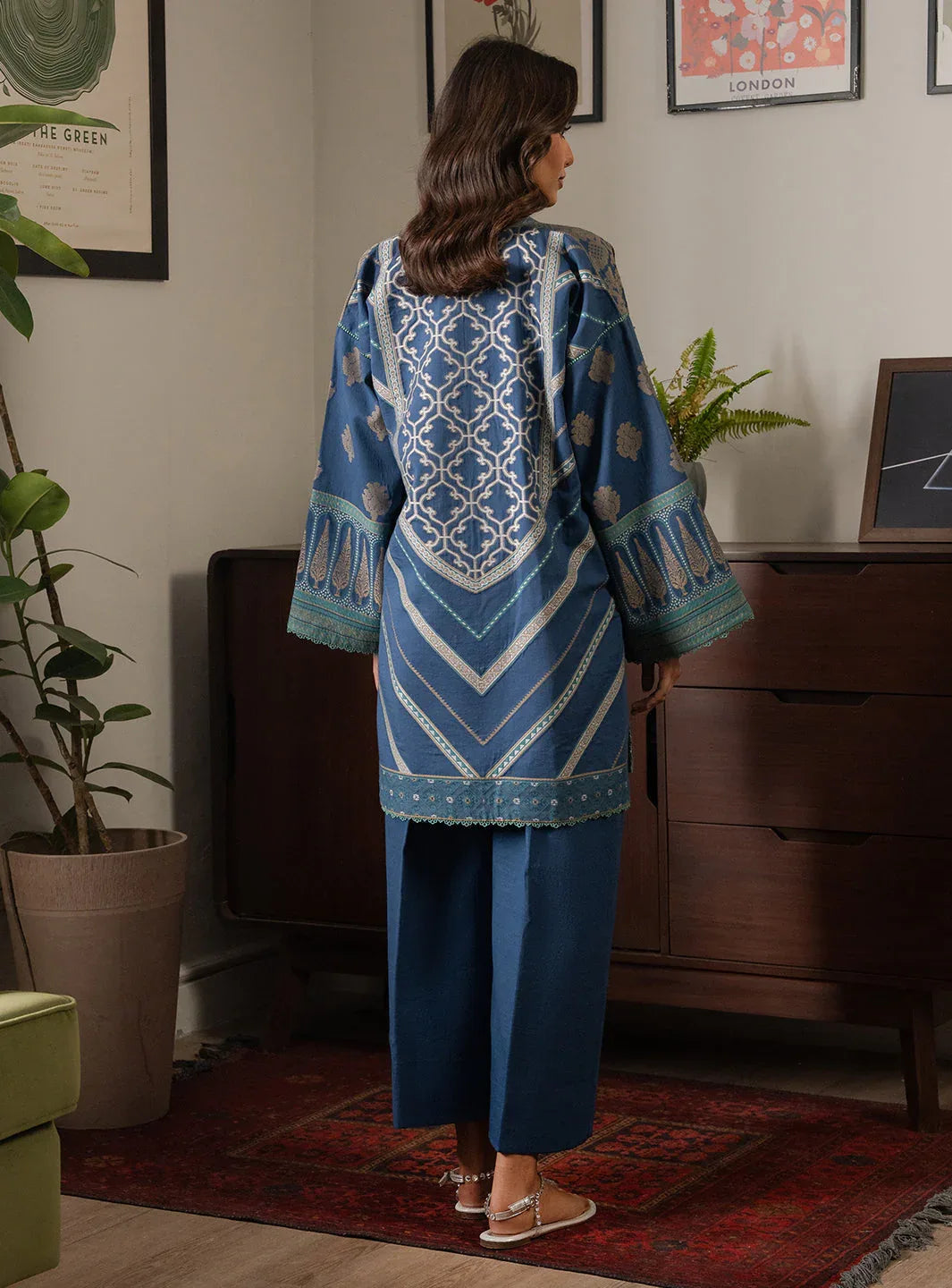 Faiza Faisal | Lumiere Pret | AZURE - Aqsa Fabrics
