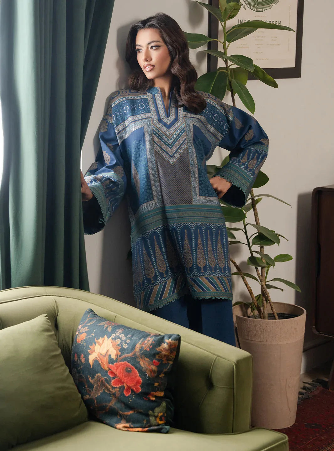Faiza Faisal | Lumiere Pret | AZURE - Aqsa Fabrics