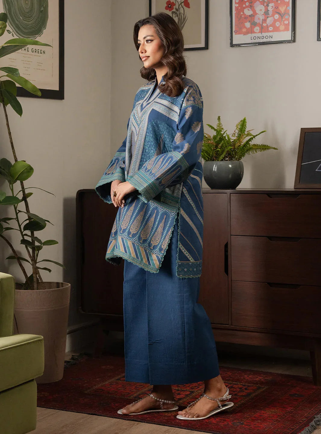Faiza Faisal | Lumiere Pret | AZURE - Aqsa Fabrics