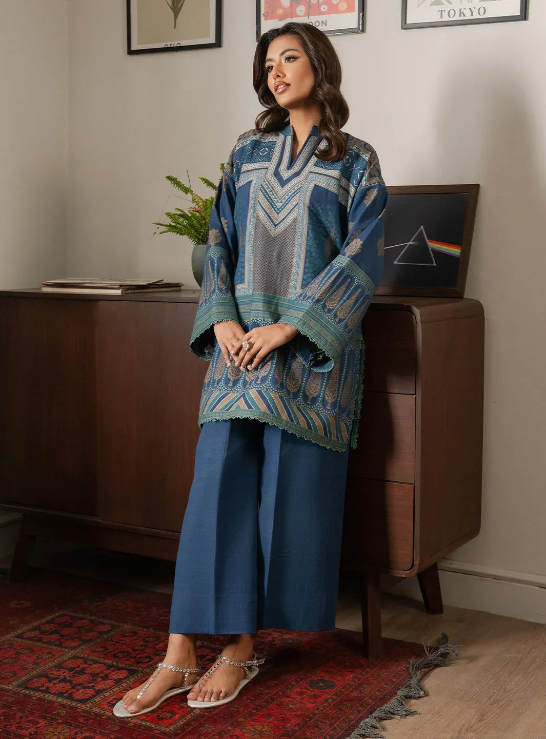Faiza Faisal | Lumiere Pret | AZURE - Aqsa Fabrics