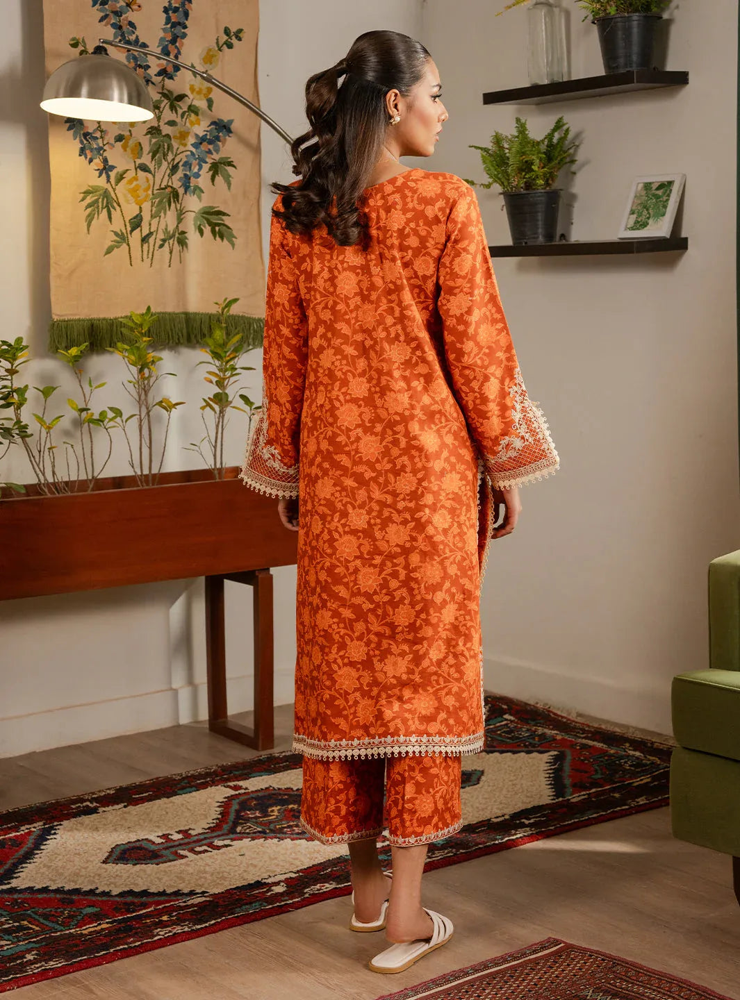 Faiza Faisal | Lumiere Pret | EMBER - Aqsa Fabrics