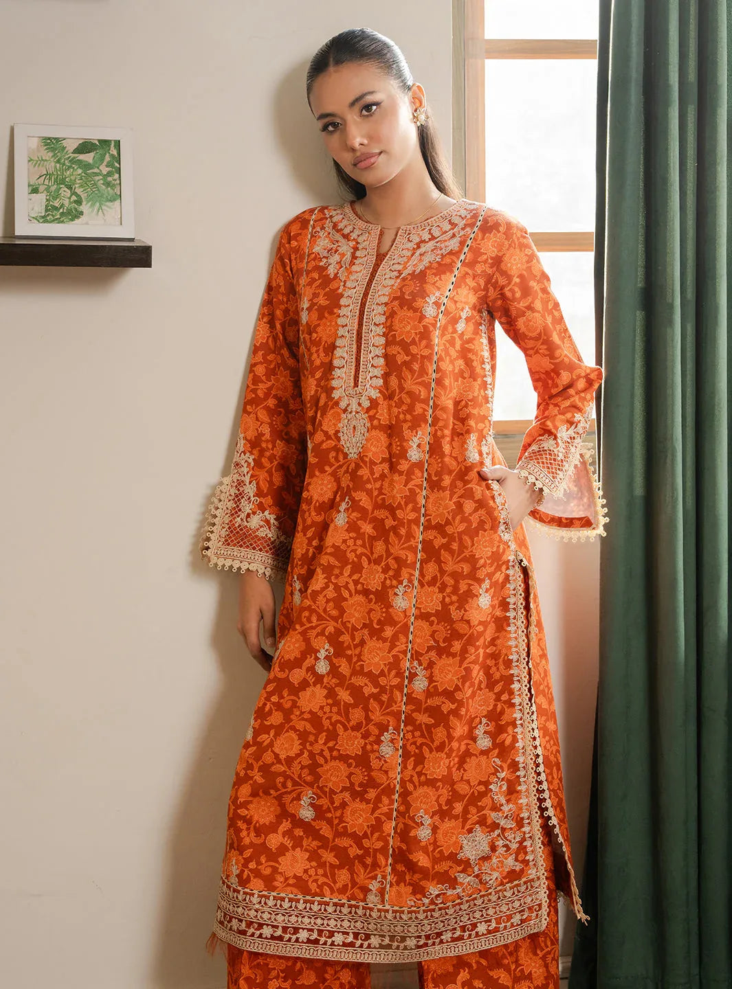 Faiza Faisal | Lumiere Pret | EMBER - Aqsa Fabrics
