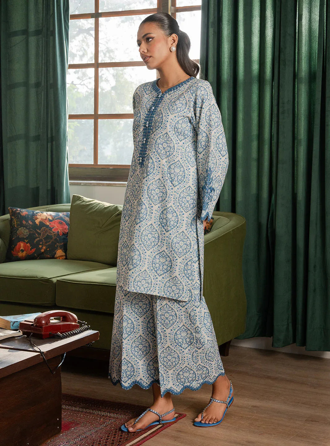 Faiza Faisal | Lumiere Pret | CELESTE - Aqsa Fabrics