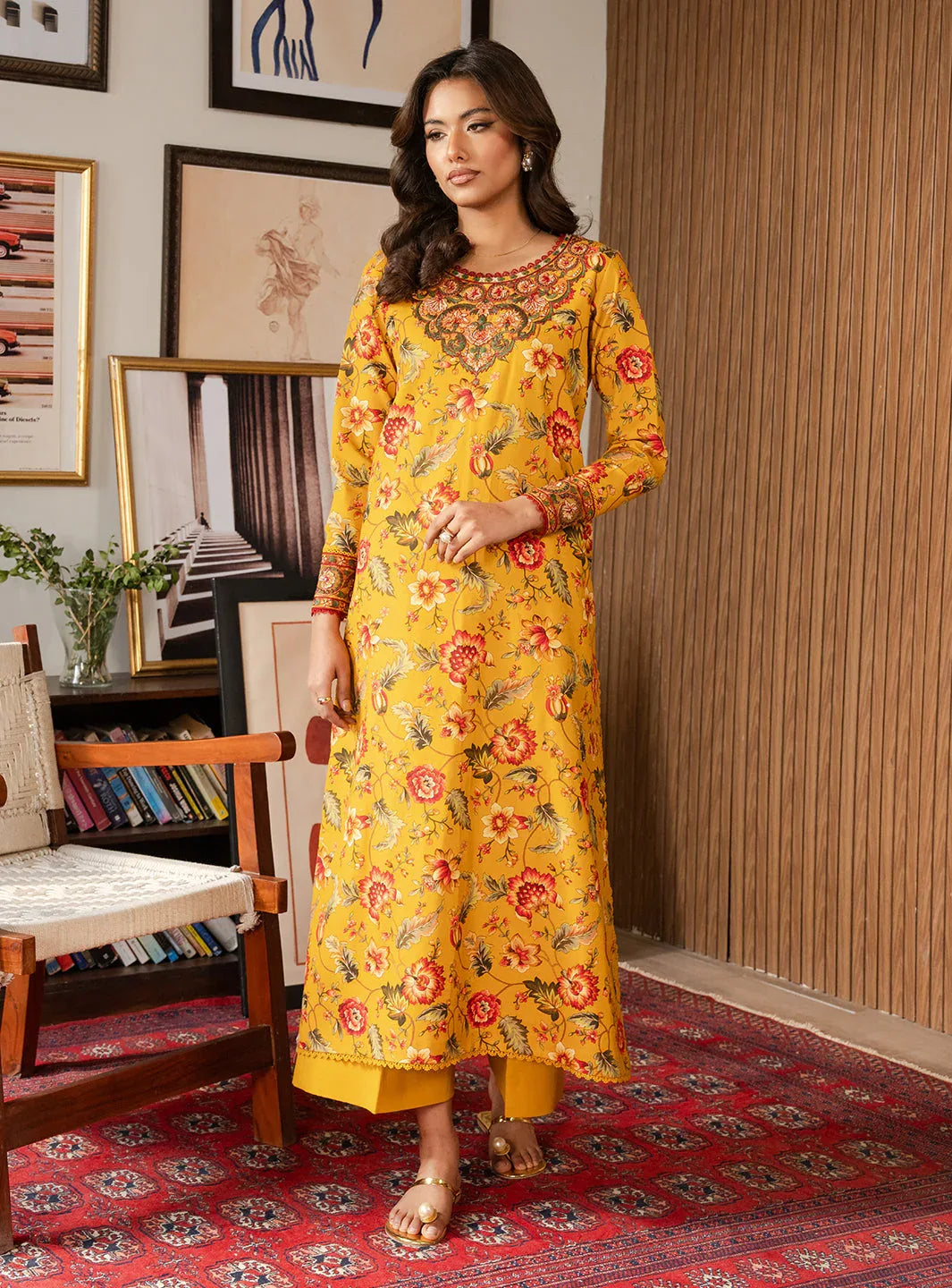 Faiza Faisal | Lumiere Pret | SUNLIT PETAL - Aqsa Fabrics