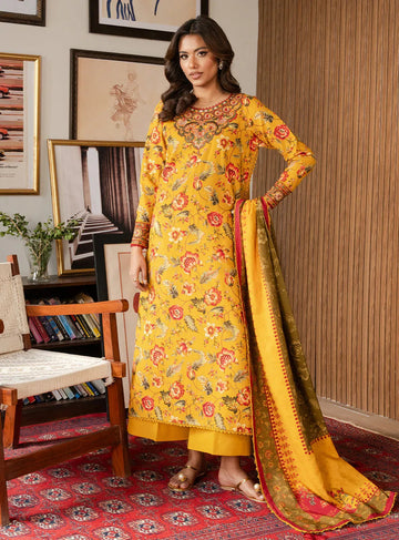 Faiza Faisal | Lumiere Pret | SUNLIT PETAL - Aqsa Fabrics