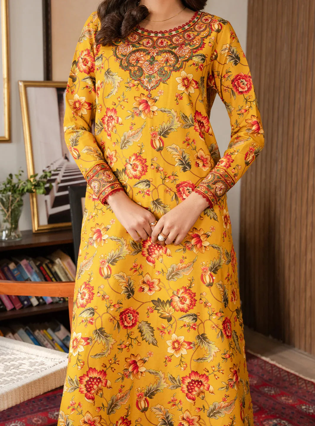 Faiza Faisal | Lumiere Pret | SUNLIT PETAL - Aqsa Fabrics