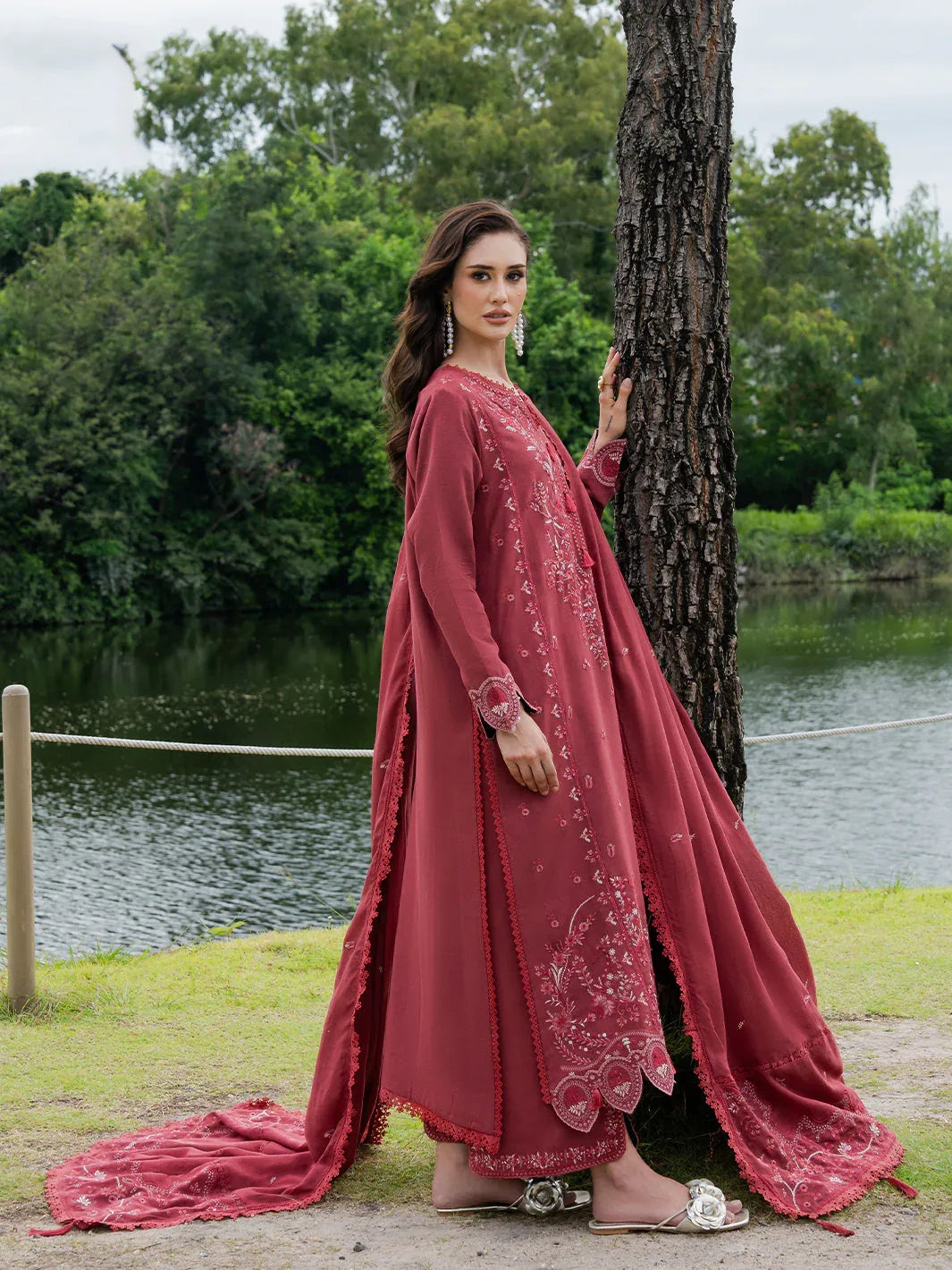 Faiza Faisal | Hoor Karandi | MAHROSE - Aqsa Fabrics