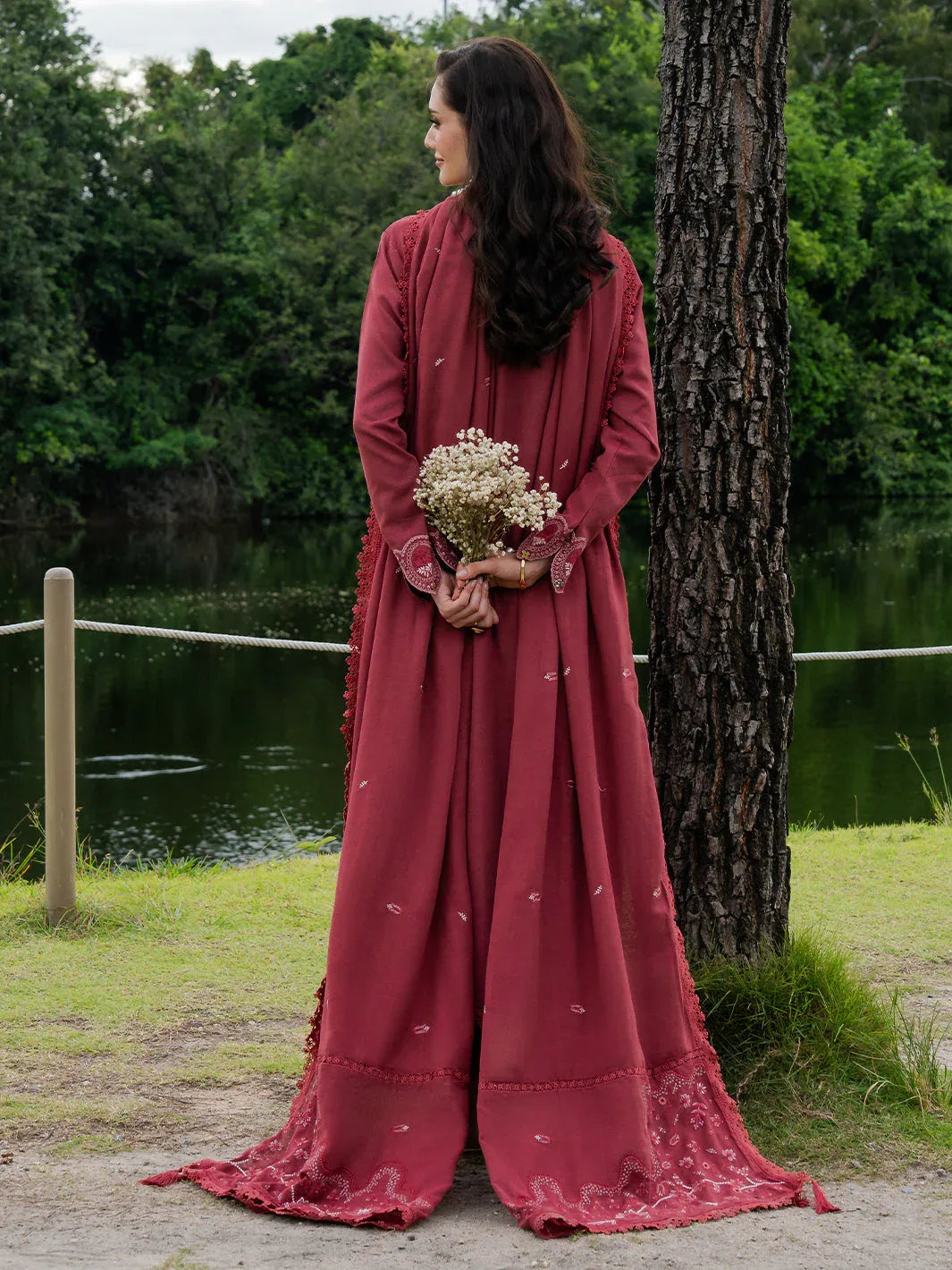 Faiza Faisal | Hoor Karandi | MAHROSE - Aqsa Fabrics