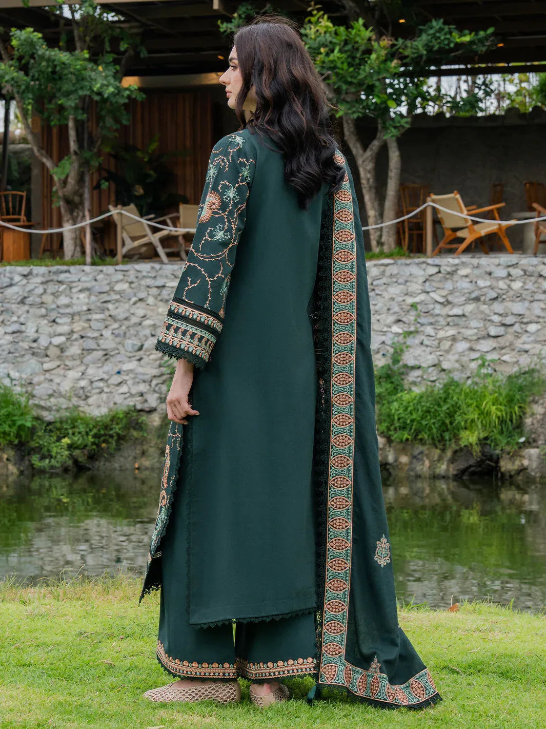 Faiza Faisal | Hoor Karandi | ZAREYA - Aqsa Fabrics