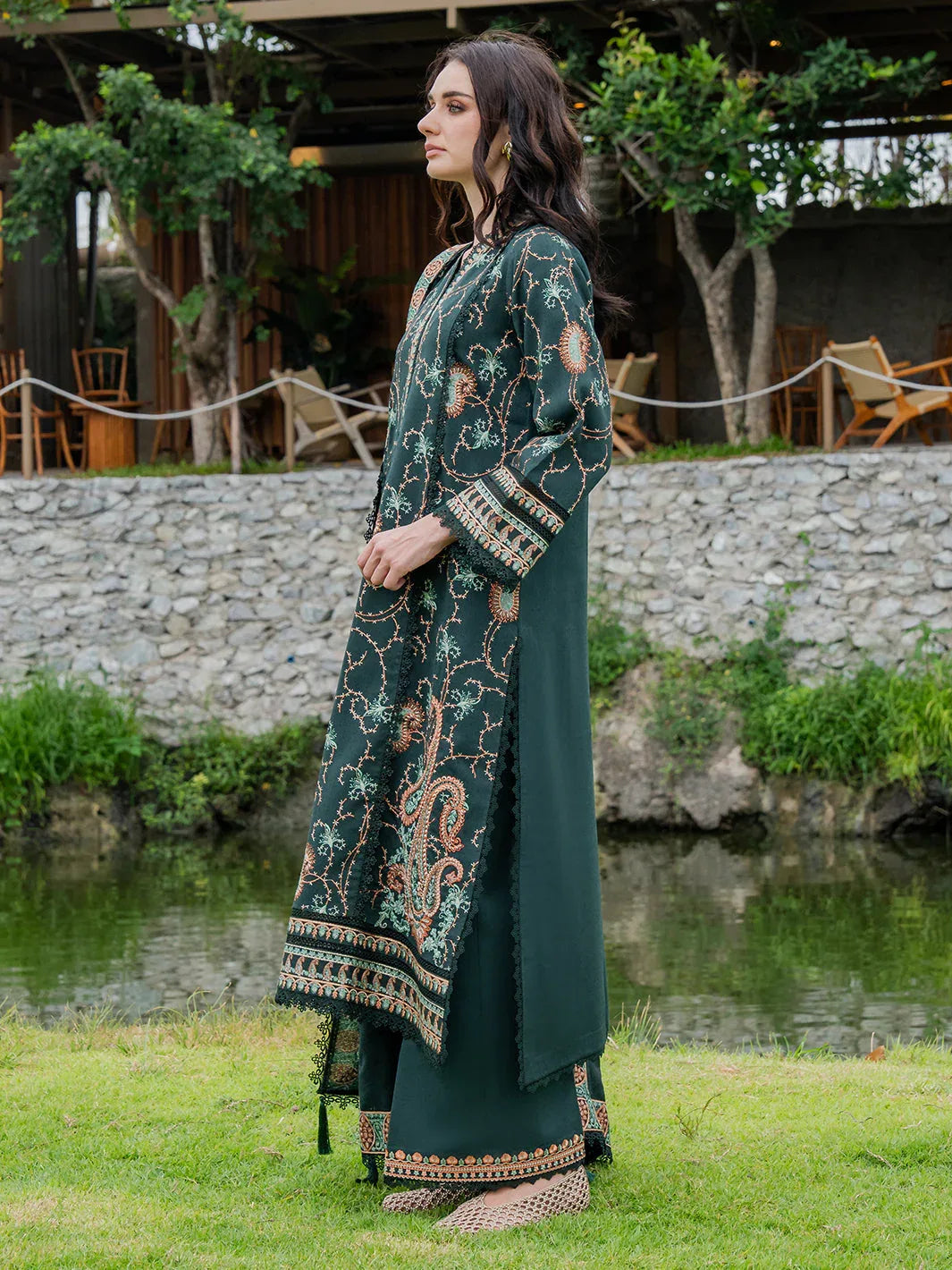 Faiza Faisal | Hoor Karandi | ZAREYA - Aqsa Fabrics