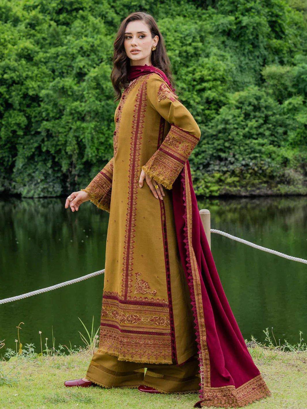 Faiza Faisal | Hoor Karandi | AZIRA - Aqsa Fabrics