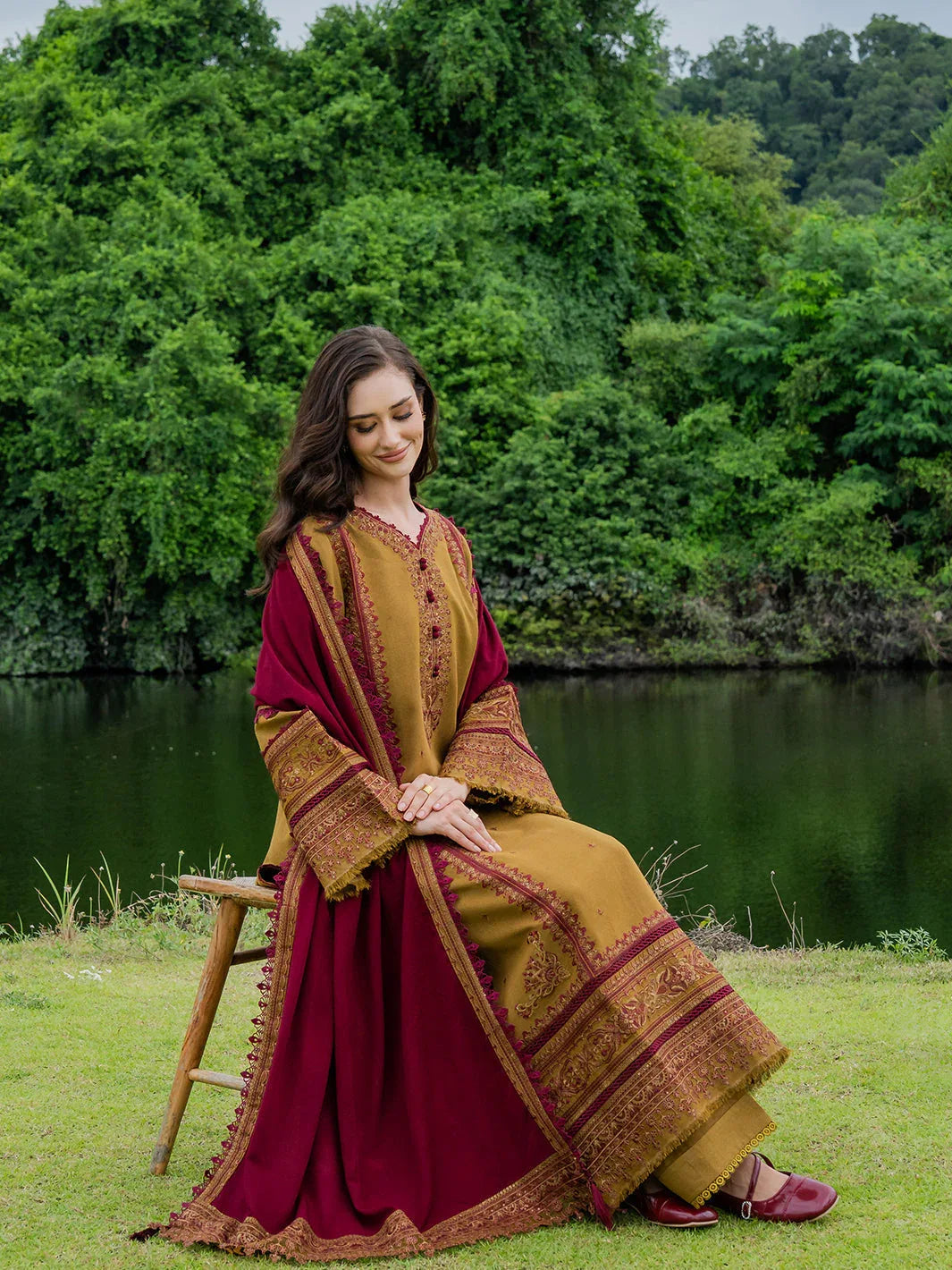 Faiza Faisal | Hoor Karandi | AZIRA - Aqsa Fabrics