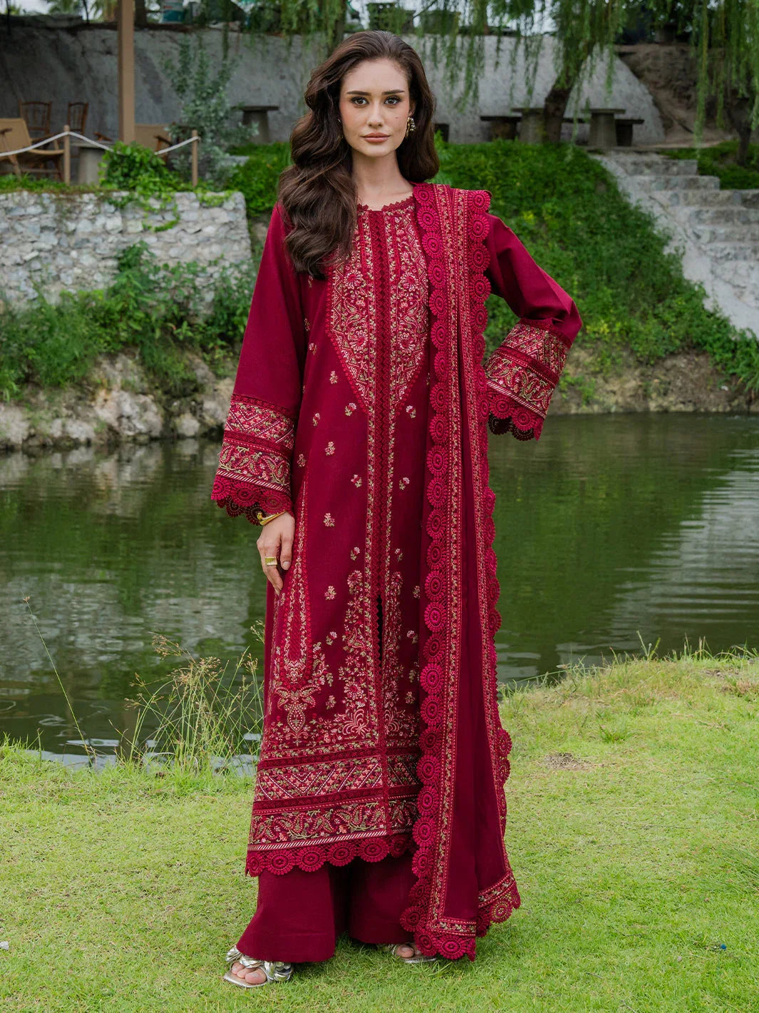 Faiza Faisal | Hoor Karandi | MAHIRA - Aqsa Fabrics