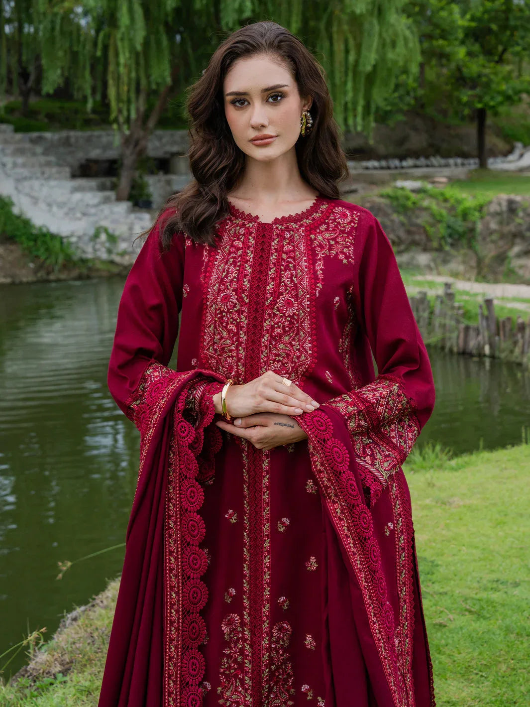 Faiza Faisal | Hoor Karandi | MAHIRA - Aqsa Fabrics