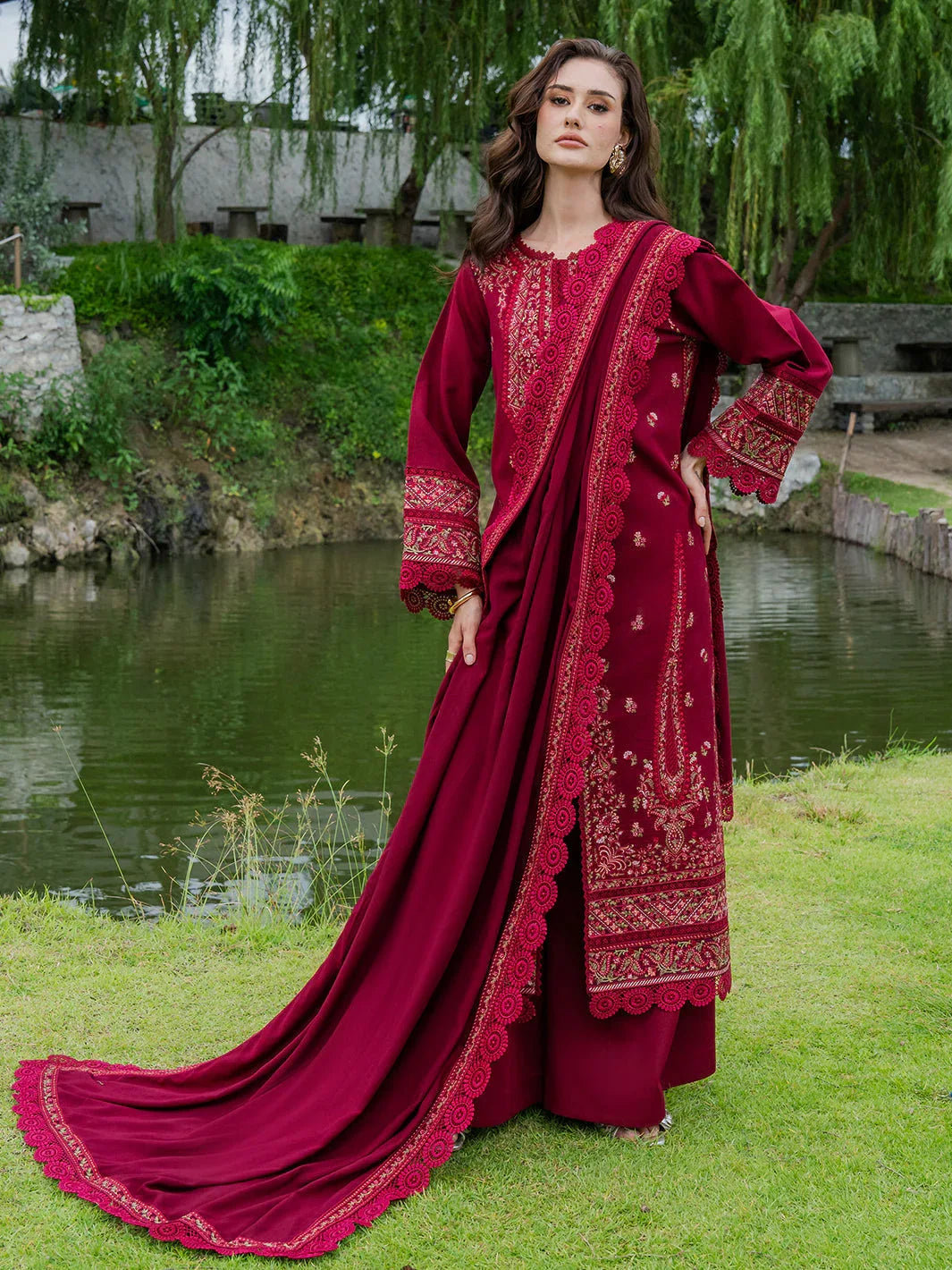 Faiza Faisal | Hoor Karandi | MAHIRA - Aqsa Fabrics