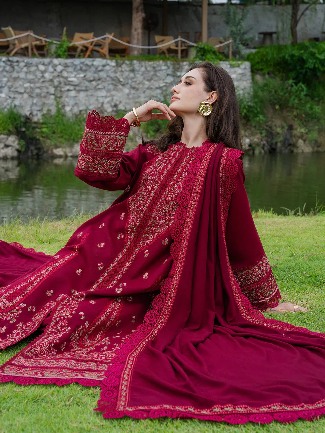 Faiza Faisal | Hoor Karandi | MAHIRA - Aqsa Fabrics