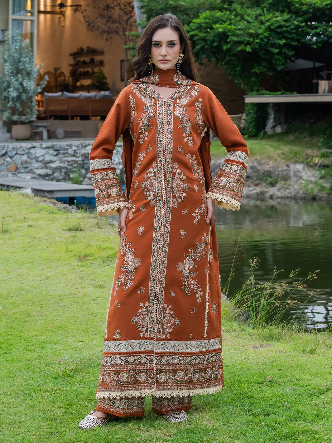 Faiza Faisal | Hoor Karandi | NAIRA - Aqsa Fabrics