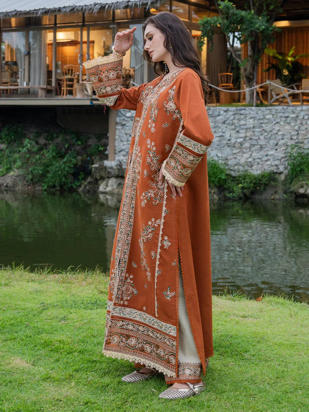 Faiza Faisal | Hoor Karandi | NAIRA - Aqsa Fabrics