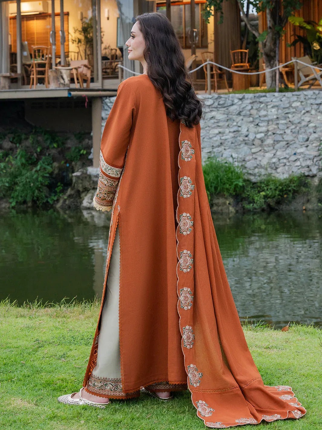 Faiza Faisal | Hoor Karandi | NAIRA - Aqsa Fabrics