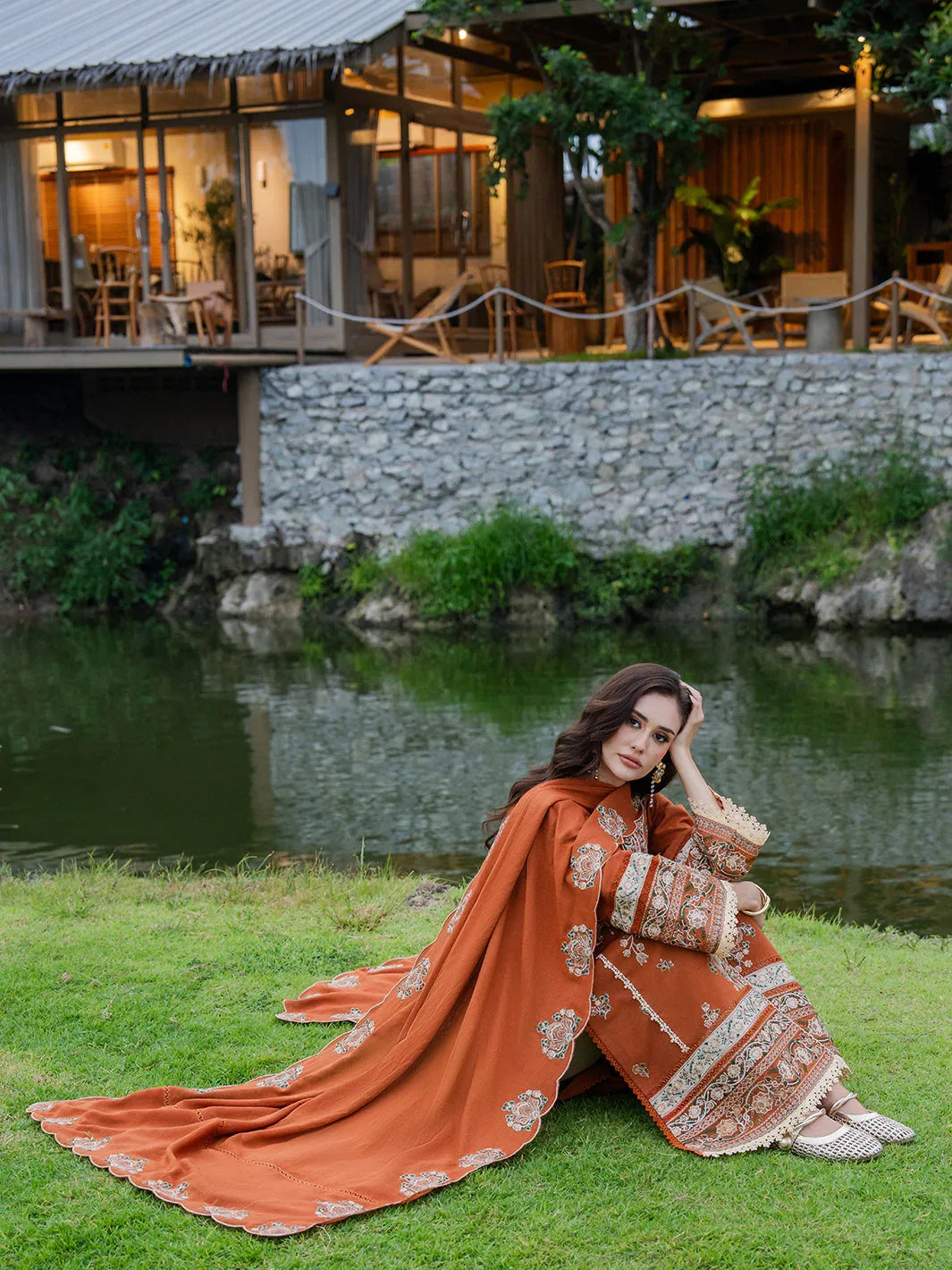 Faiza Faisal | Hoor Karandi | NAIRA - Aqsa Fabrics