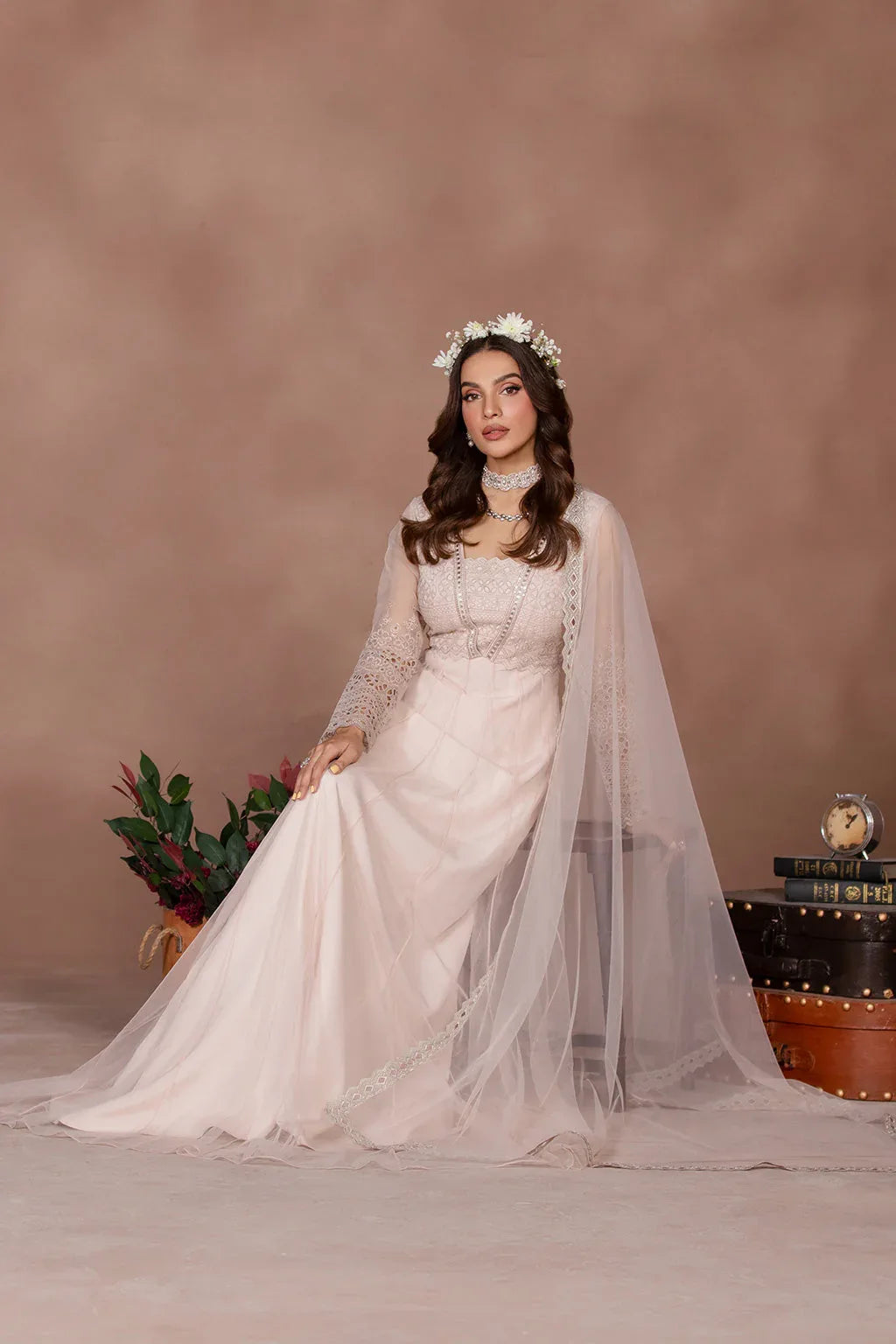 Flossie | Studio RTW | ROSE COLORED - Aqsa Fabrics