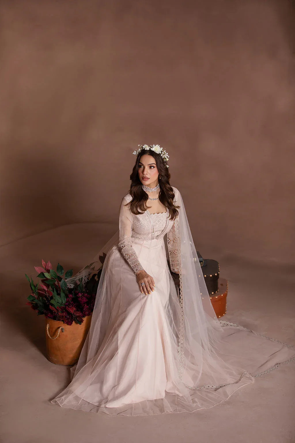 Flossie | Studio RTW | ROSE COLORED - Aqsa Fabrics