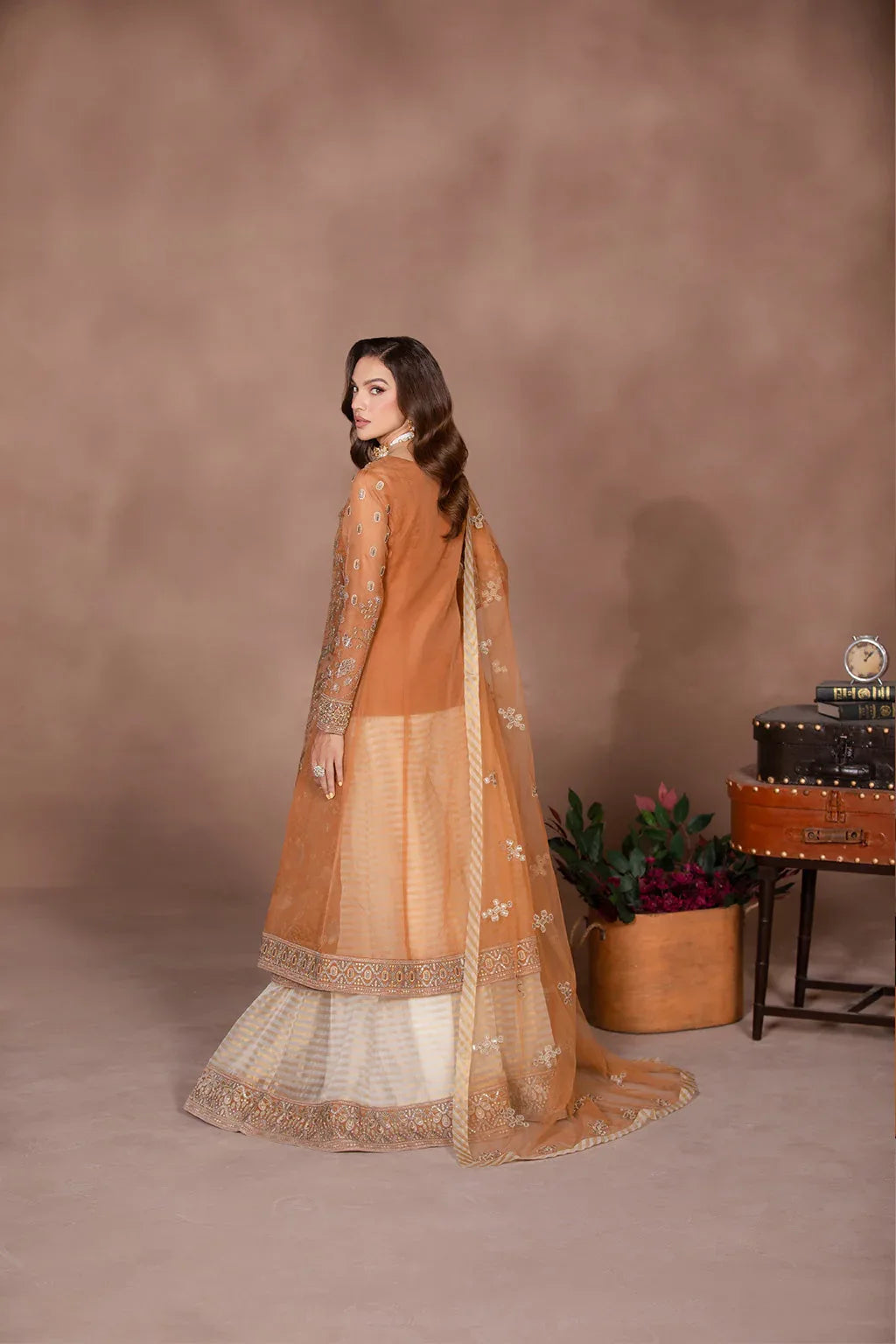 Flossie | Studio RTW | FAWN BROWN - Aqsa Fabrics