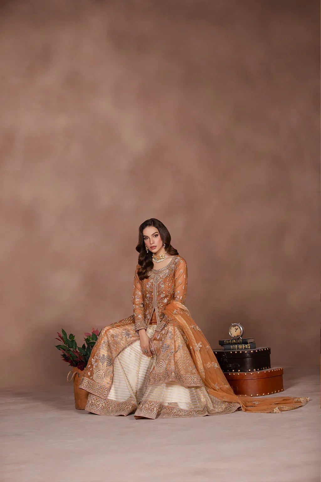 Flossie | Studio RTW | FAWN BROWN - Aqsa Fabrics