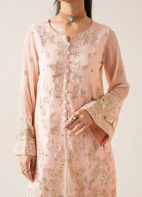 Maryum N Maria | Zaib Luxury |  Embroirdered Chiffon ELYNA - FS50127 - Aqsa Fabrics