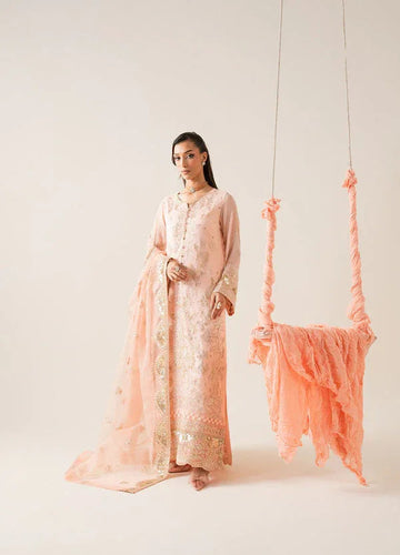 Maryum N Maria | Zaib Luxury |  Embroirdered Chiffon ELYNA - FS50127 - Aqsa Fabrics