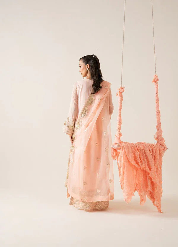 Maryum N Maria | Zaib Luxury |  Embroirdered Chiffon ELYNA - FS50127 - Aqsa Fabrics