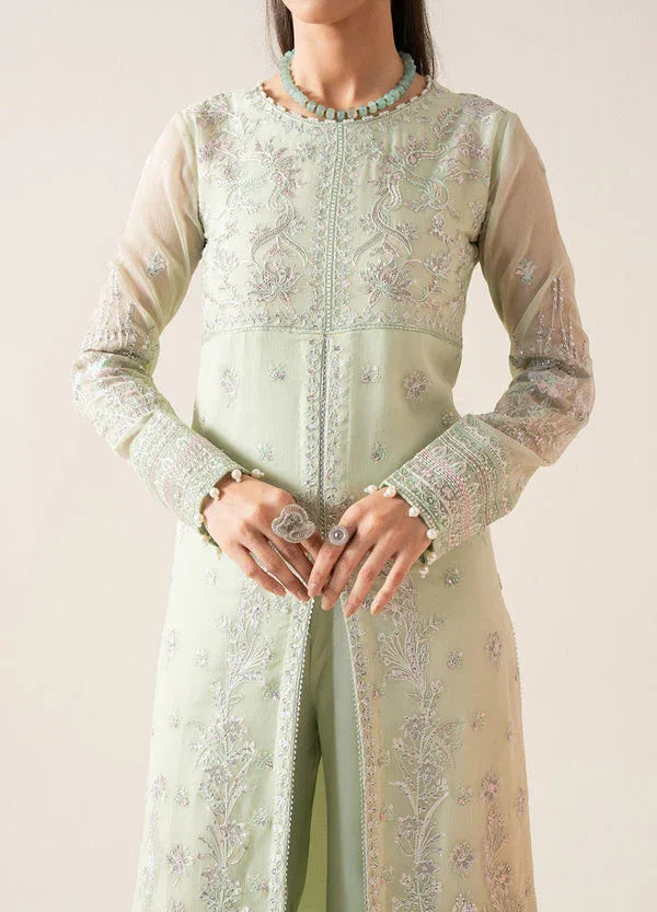 Maryum N Maria | Zaib Luxury |  Embroirdered Chiffon LOUISE - FS50130 - Aqsa Fabrics
