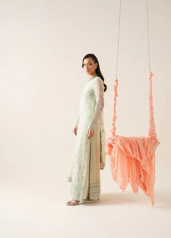 Maryum N Maria | Zaib Luxury |  Embroirdered Chiffon LOUISE - FS50130 - Aqsa Fabrics