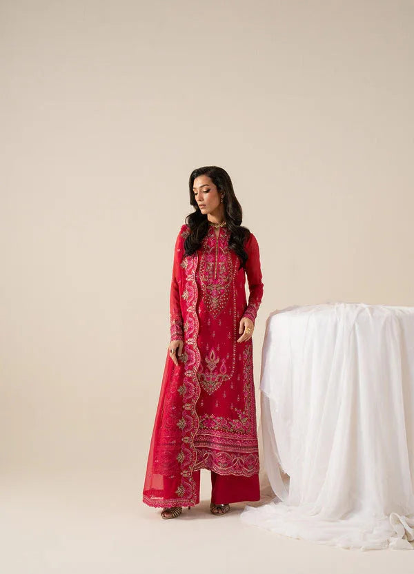 Maryum N Maria | Zaib Luxury | Embroirdered Chiffon ELLA - FS50131 - Aqsa Fabrics
