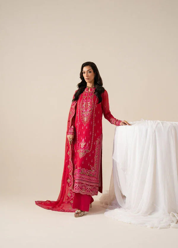 Maryum N Maria | Zaib Luxury | Embroirdered Chiffon ELLA - FS50131 - Aqsa Fabrics