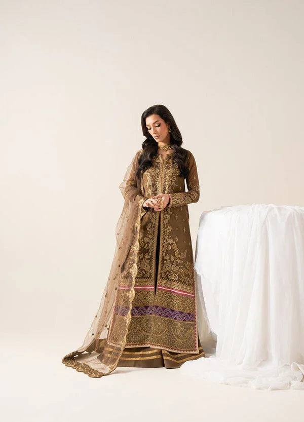 Maryum N Maria | Zaib Luxury |  Embroirdered Chiffon OLYMPE - FS50133 - Aqsa Fabrics