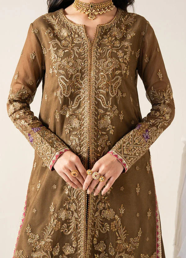 Maryum N Maria | Zaib Luxury |  Embroirdered Chiffon OLYMPE - FS50133 - Aqsa Fabrics