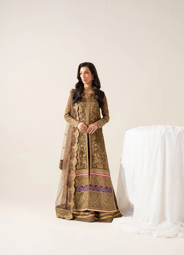 Maryum N Maria | Zaib Luxury |  Embroirdered Chiffon OLYMPE - FS50133 - Aqsa Fabrics
