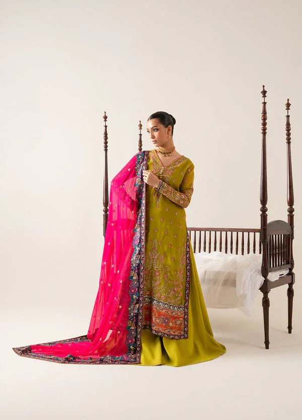 Maryum N Maria | Zaib Luxury |  Embroirdered Chiffon REINE - FS50134 - Aqsa Fabrics