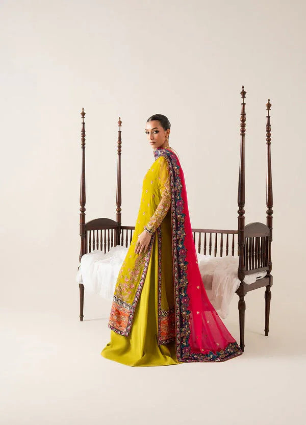Maryum N Maria | Zaib Luxury |  Embroirdered Chiffon REINE - FS50134 - Aqsa Fabrics