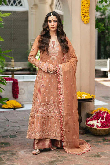 Maryum N Maria | Gulnaar Formals | 3 Piece Embroidered Chiffon VARVARA - FSU5651 - Aqsa Fabrics