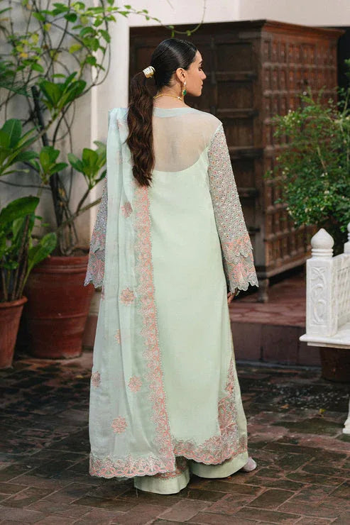 Maryum N Maria | Gulnaar Formals | 3 Piece Embroidered Chiffon TATIANA - FSU5652 - Aqsa Fabrics