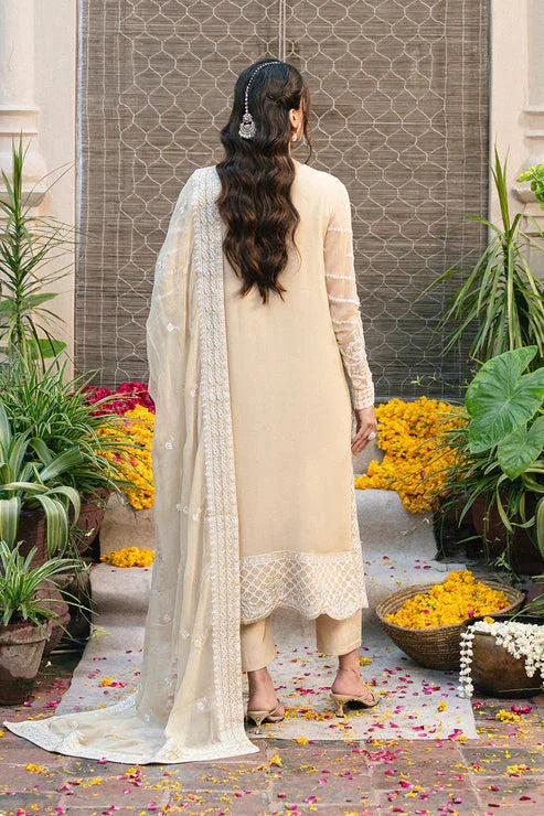 Maryum N Maria | Gulnaar Formals | 3 Piece Embroidered Chiffon ANASTASIA - FSU5655 - Aqsa Fabrics