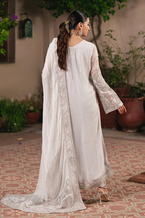 Maryum N Maria | Gulnaar Formals | 3 Piece Embroidered Chiffon FAINA - FSU5656 - Aqsa Fabrics