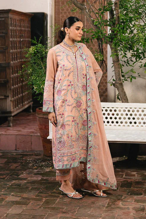 Maryum N Maria | Gulnaar Formals | 3 Piece Embroidered Chiffon ANYA - FSU5659 - Aqsa Fabrics