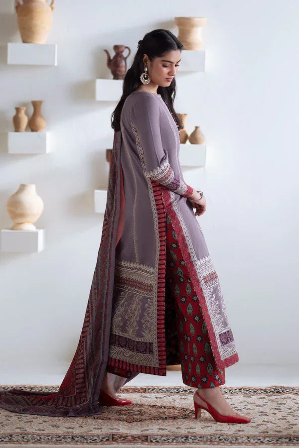 Maryum N Maria | Noore Winters 25 | Khaddar ZALAAN - FSU5672 - Aqsa Fabrics