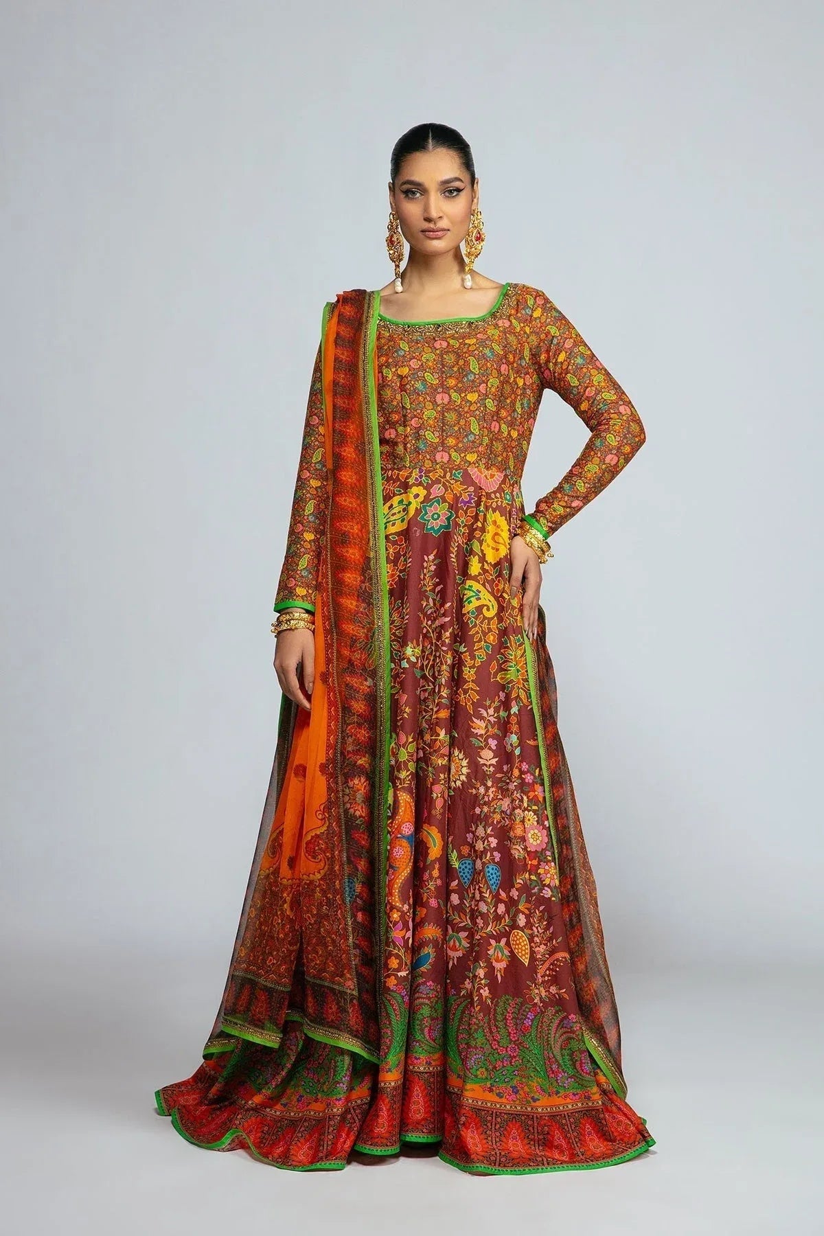 Fahad Hussayn | Tribalvention Formals | Dohana - Aqsa Fabrics