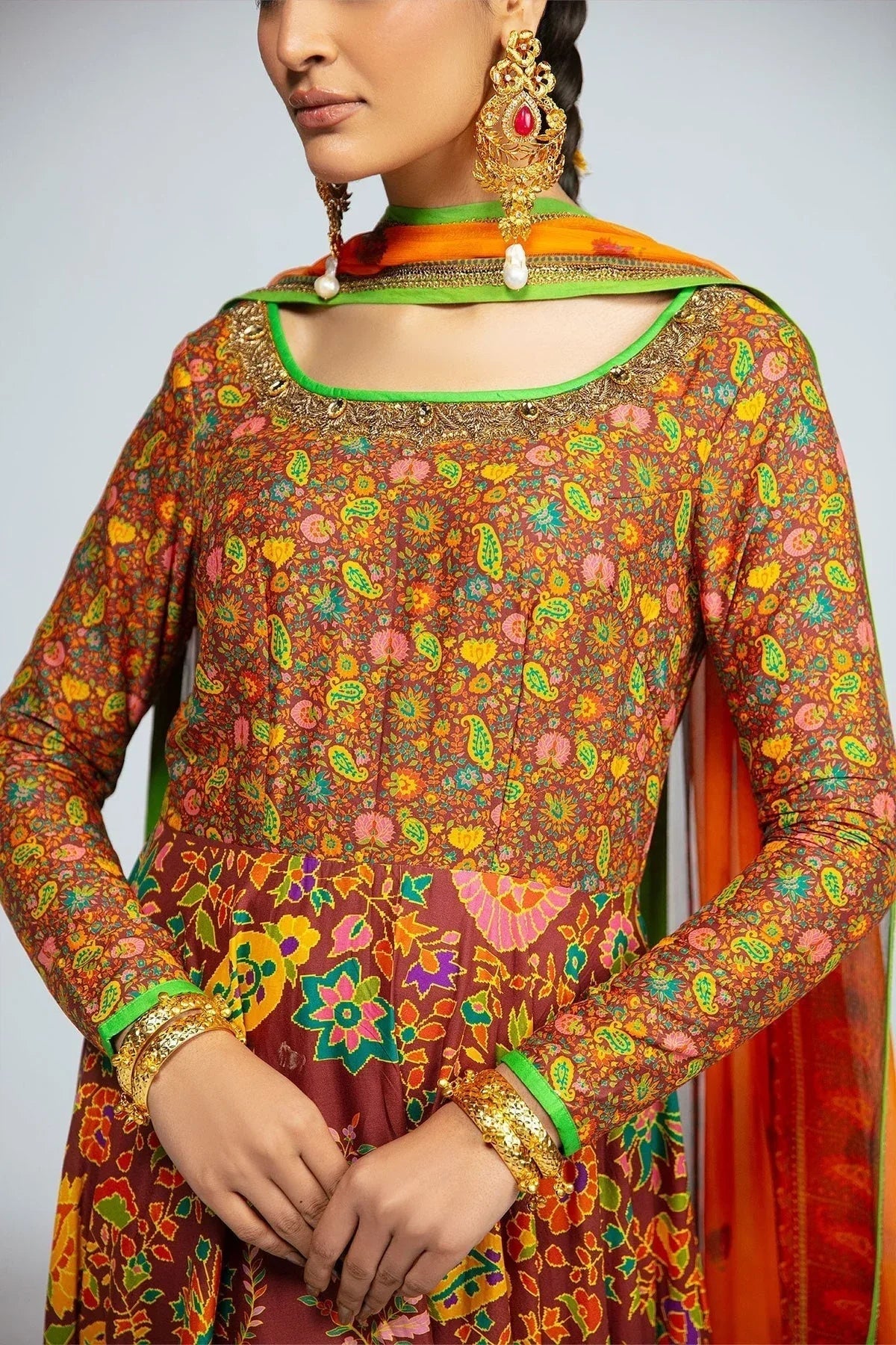 Fahad Hussayn | Tribalvention Formals | Dohana - Aqsa Fabrics