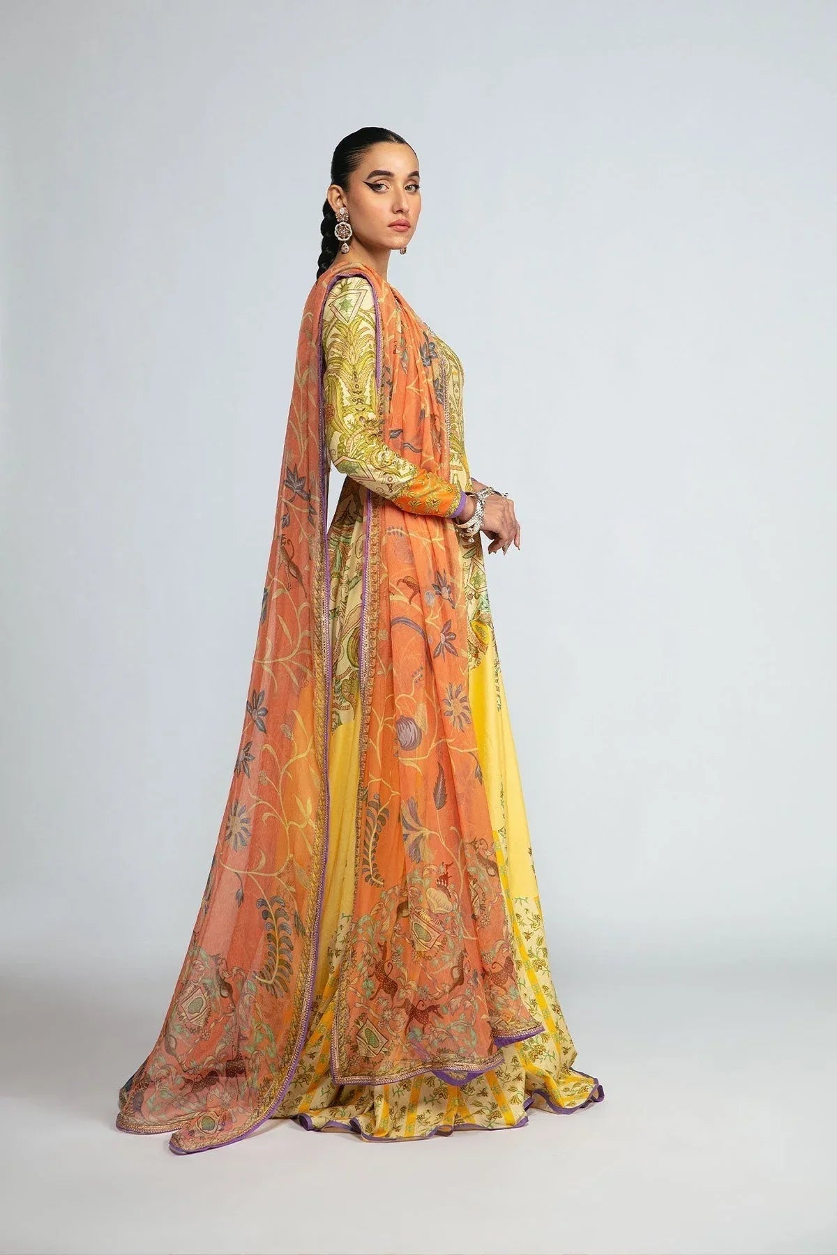 Fahad Hussayn | Tribalvention Formals | Kalevar - Aqsa Fabrics